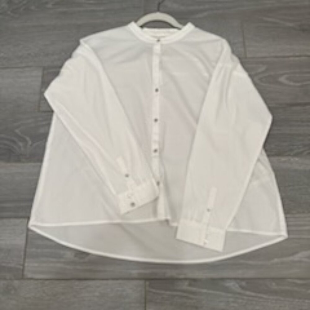 Eileen Fisher Organic cotton longer-length blouse